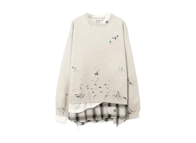 Maison MIHARA YASUHIRO Triple Layered Sweatshirt "White"