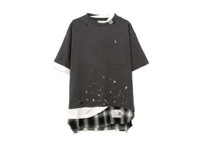 Maison MIHARA YASUHIRO Triple Layered T-shirt "Black"