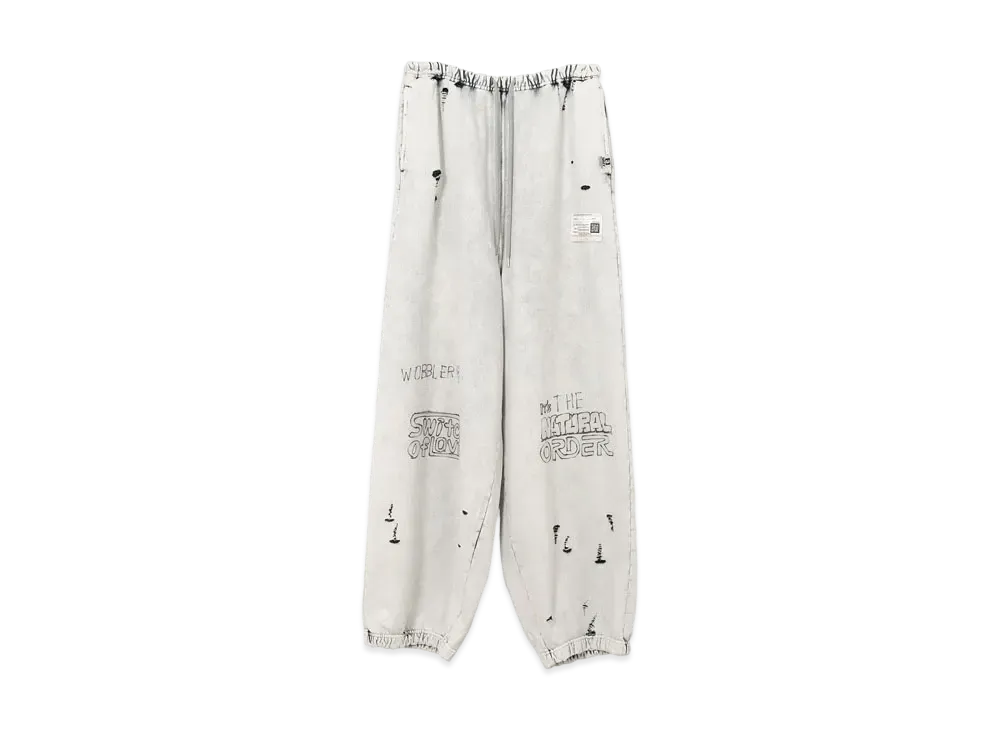 Maison MIHARA YASUHIRO Distressed Sweat Pants "Gray"