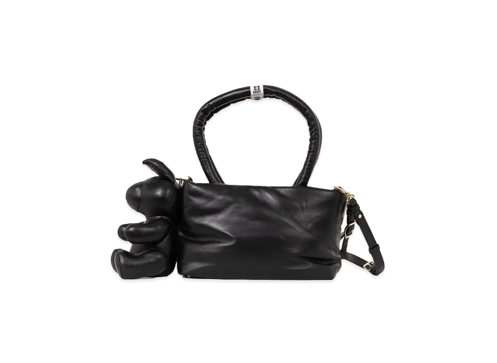 Maison MIHARA YASUHIRO Dolls Animal Attached Tote Bag With Shoulders "Black"