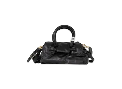 Maison MIHARA YASUHIRO Pucker Puffer Hand Bag With Shoulders "Black"