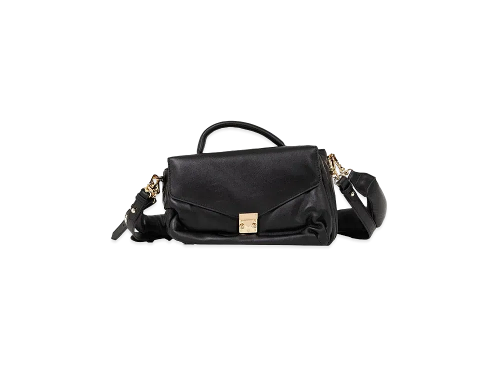 Maison MIHARA YASUHIRO Pucker Puffer Top Handles Bag With Shoulders "Black"