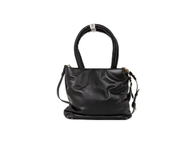 Maison MIHARA YASUHIRO Pucker Puffer Tote Bag with Shoulders "Black"