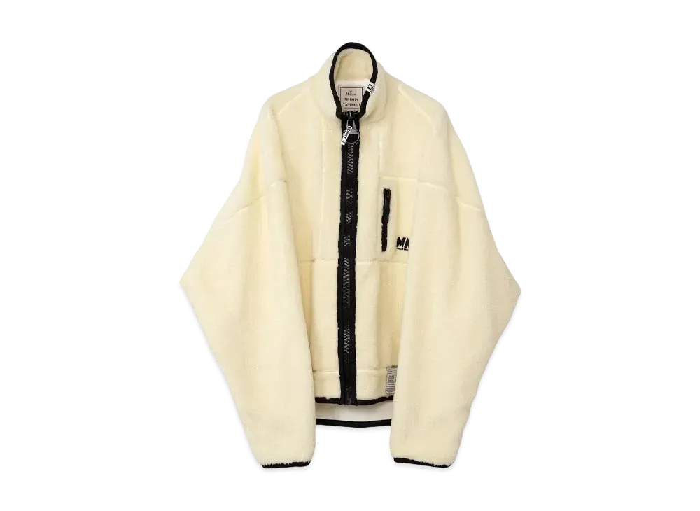 Maison MIHARA YASUHIRO Wide Back Boa Jacket "White"