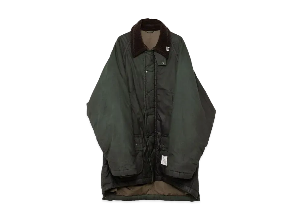 Maison MIHARA YASUHIRO Oiled Puffer Jacket "Green"