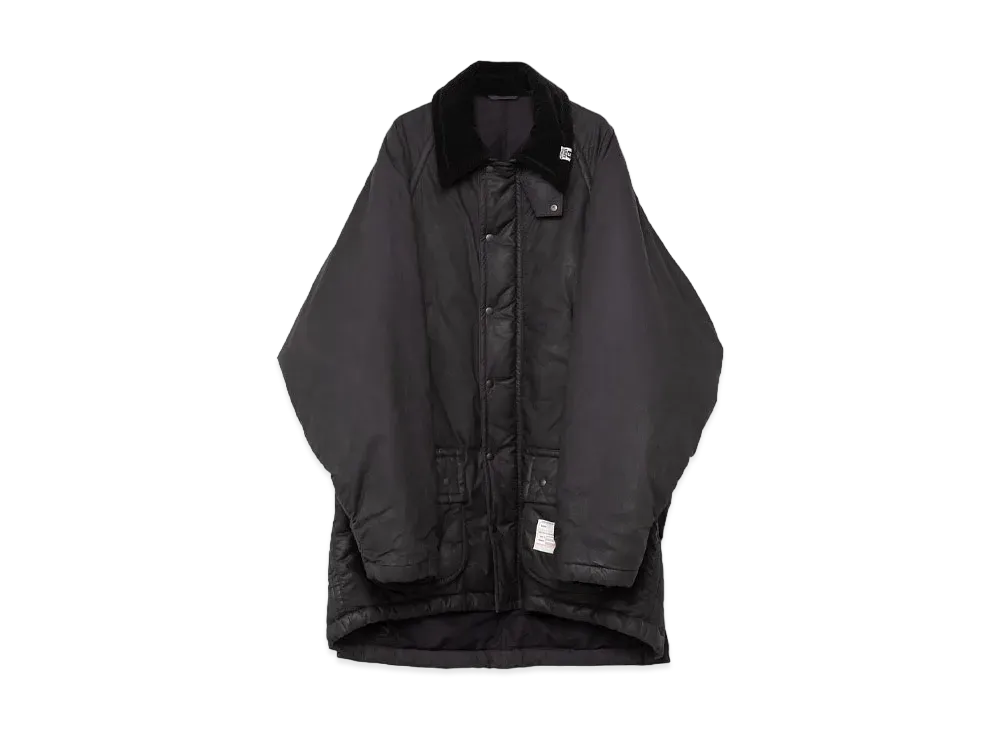 Maison MIHARA YASUHIRO Oiled Puffer Jacket "Black"