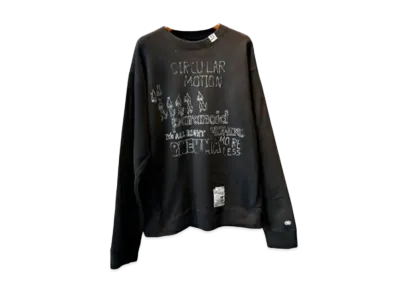 Maison MIHARA YASUHIRO Distressed Pull Over "Black"