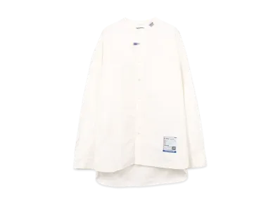 Maison MIHARA YASUHIRO Band Collar Long Sleeve Shirt "White"
