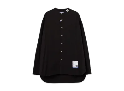 Maison MIHARA YASUHIRO Band Collar Long Sleeve Shirt "Black"
