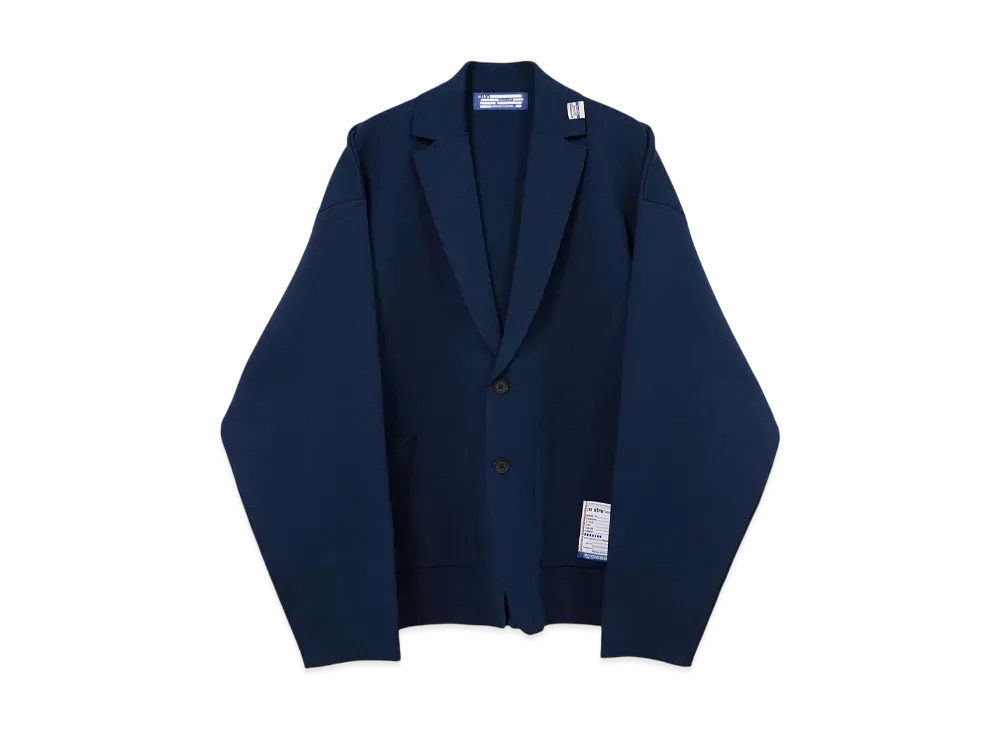 Maison MIHARA YASUHIRO Milan Rib Jacket "Navy"