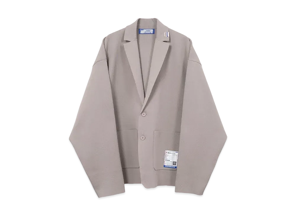 Maison MIHARA YASUHIRO Milan Rib Jacket "Light Gray"