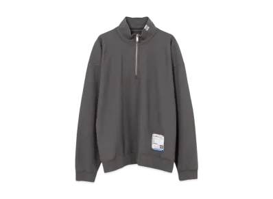 Maison MIHARA YASUHIRO Half Zip Pullover Sweatshirt "Dark Gray"