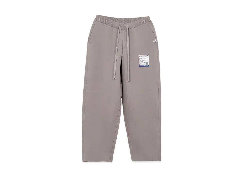 Maison MIHARA YASUHIRO Milan Rib Easy Pants "Light Gray"