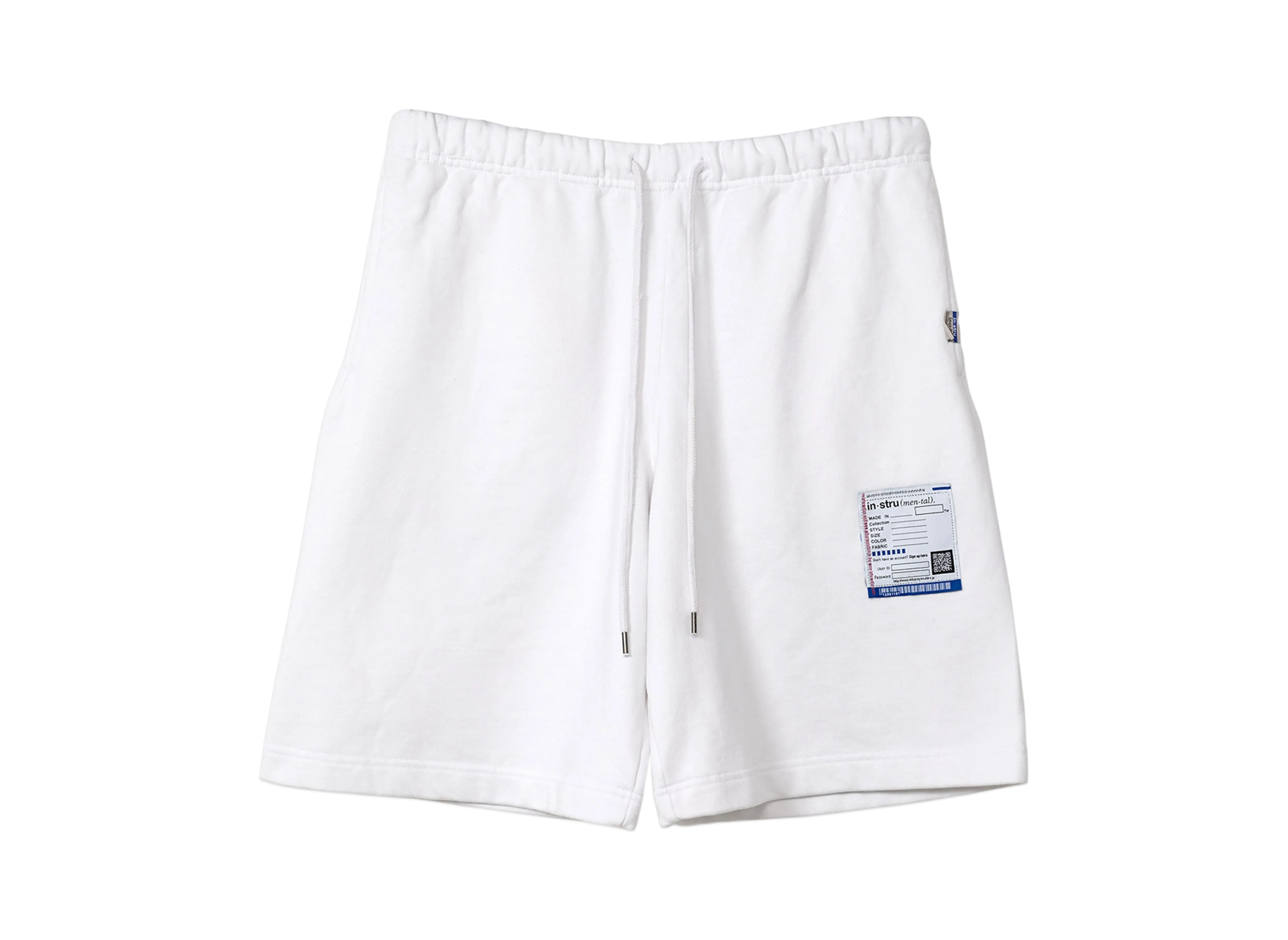 Maison MIHARA YASUHIRO French Terry Easy Shorts "White"