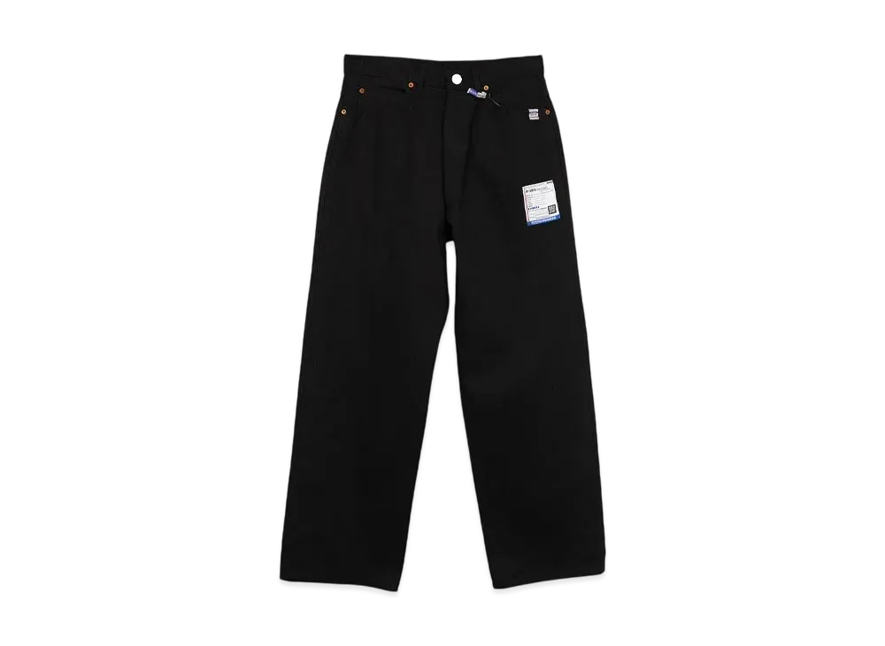 Maison MIHARA YASUHIRO Selvage Denim Baggy Pants "Black"