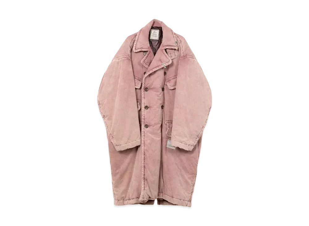 Maison MIHARA YASUHIRO Puffer Corduroy Coat "Pink"