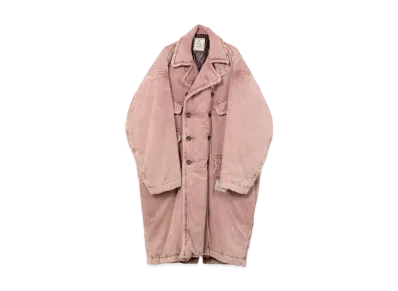 Maison MIHARA YASUHIRO Puffer Corduroy Coat "Pink"