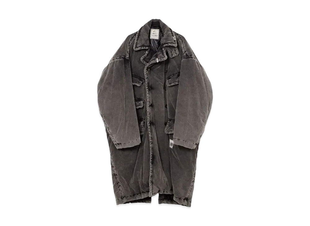 Maison MIHARA YASUHIRO Puffer Corduroy Coat "Black"