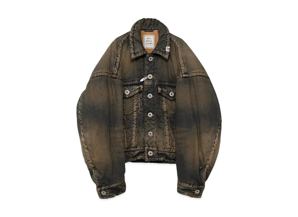 Maison MIHARA YASUHIRO Puffer Denim Jacket "Indigo"