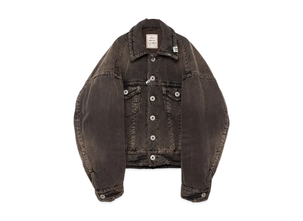 Maison MIHARA YASUHIRO Puffer Denim Jacket "Black"