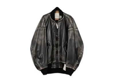 Maison MIHARA YASUHIRO Amateur Sewn Like Big Zip Jacket "Black"