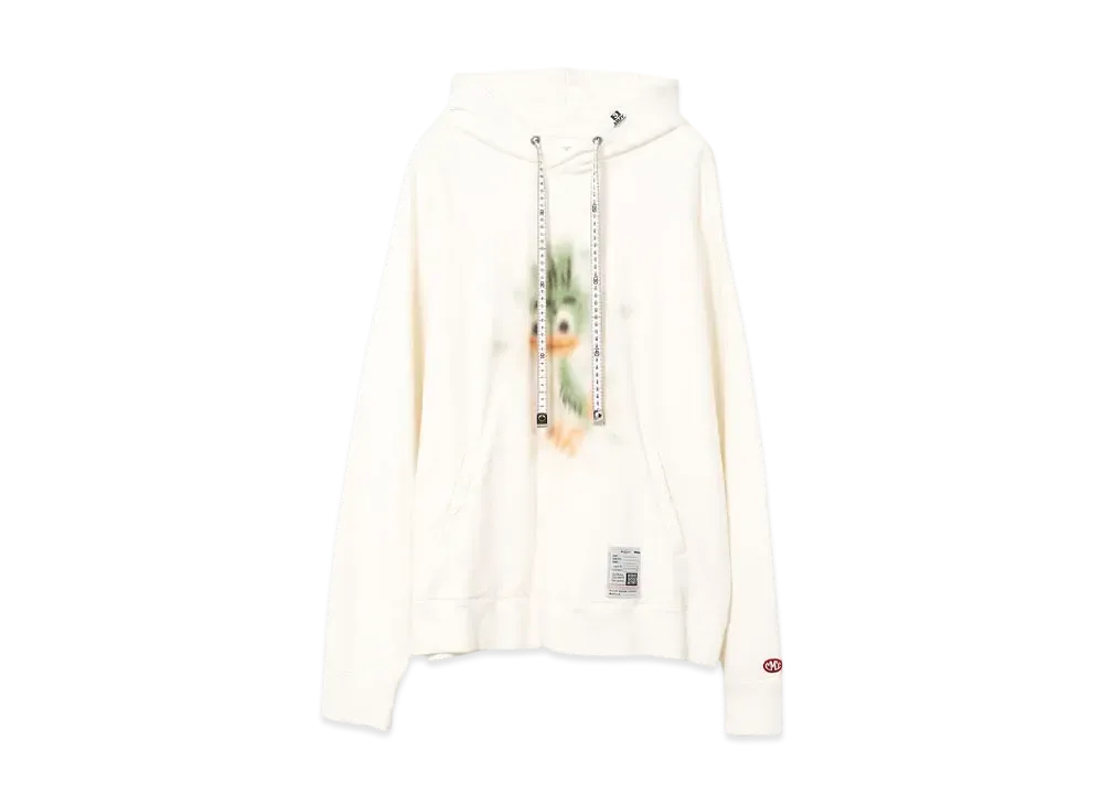 Maison MIHARA YASUHIRO Leon Printed Hoodie "White"