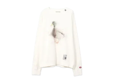 Maison MIHARA YASUHIRO Duck Printed Sweatshirt "White"