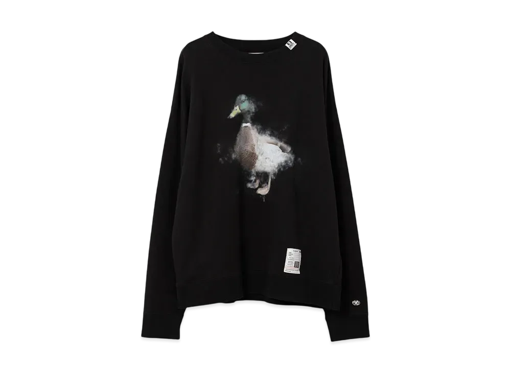 Maison MIHARA YASUHIRO Duck Printed Sweatshirt "Black"