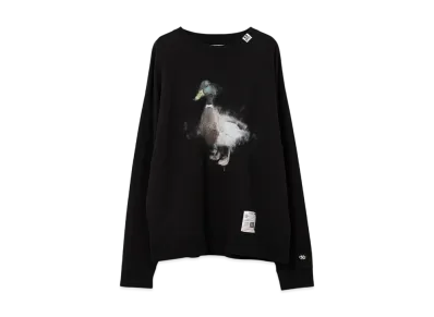 Maison MIHARA YASUHIRO Duck Printed Sweatshirt "Black"