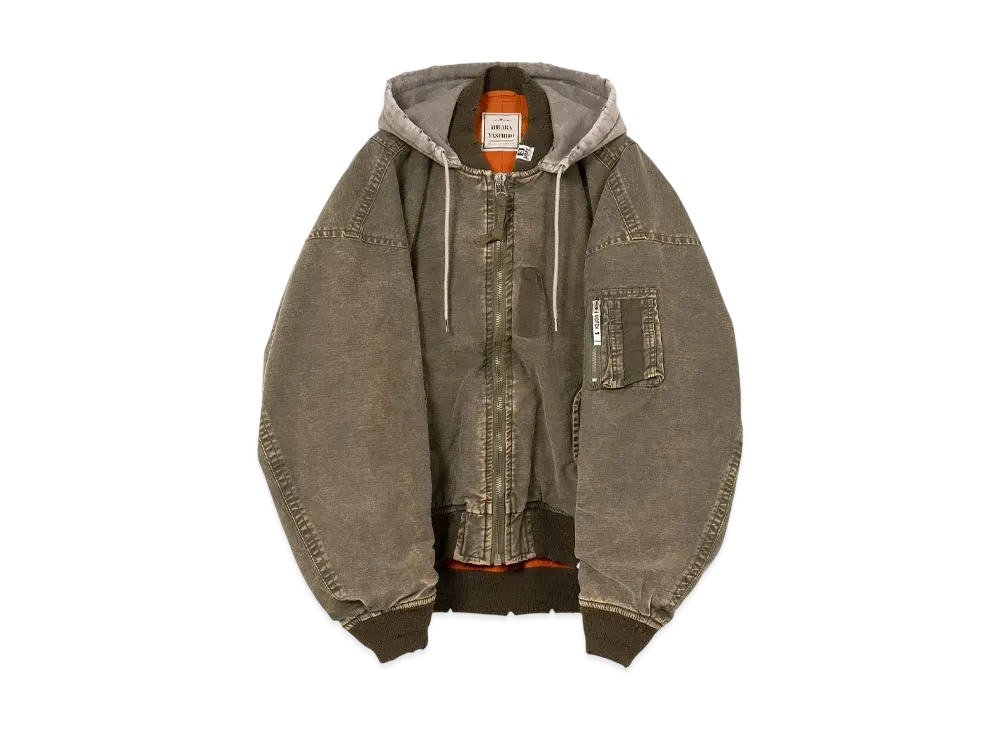 Maison MIHARA YASUHIRO Hood Combined Fright Jacket "Khaki"