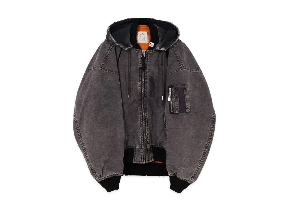 Maison MIHARA YASUHIRO Hood Combined Fright Jacket "Black"