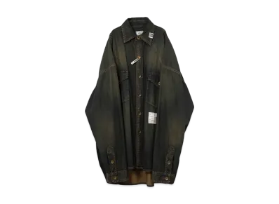 Maison MIHARA YASUHIRO Huge Western Denim Shirt "Indigo"