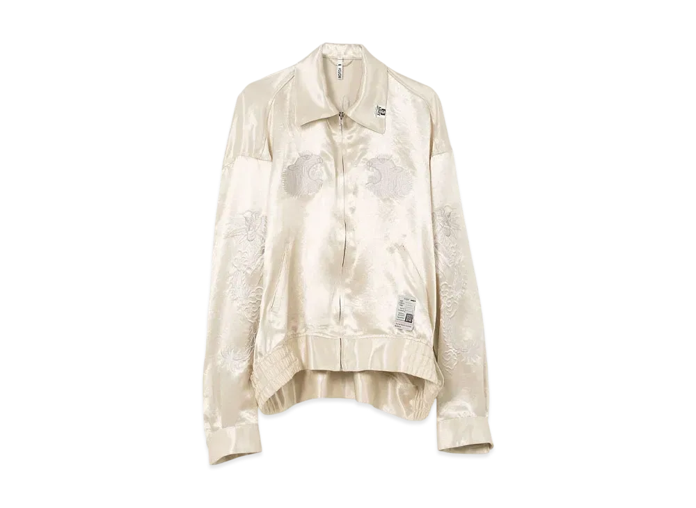 Maison MIHARA YASUHIRO Collared Souvenir Jacket "White"