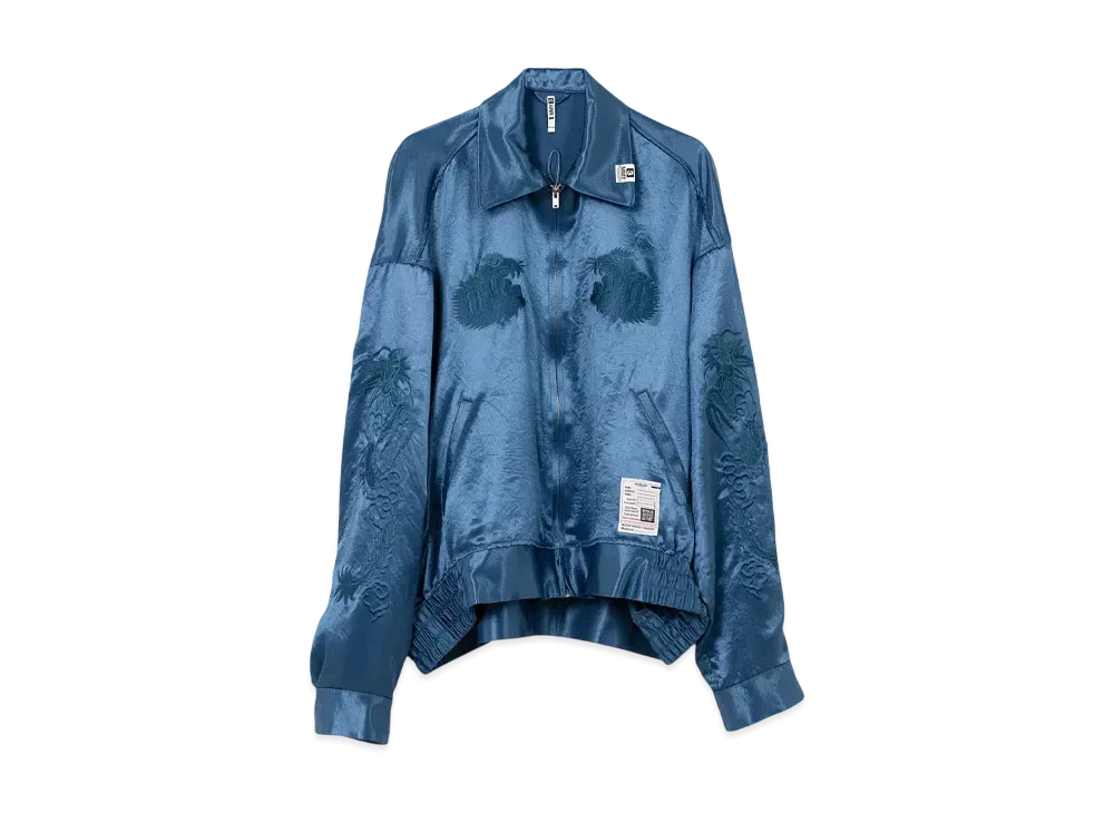 Maison MIHARA YASUHIRO Collared Souvenir Jacket "Blue"