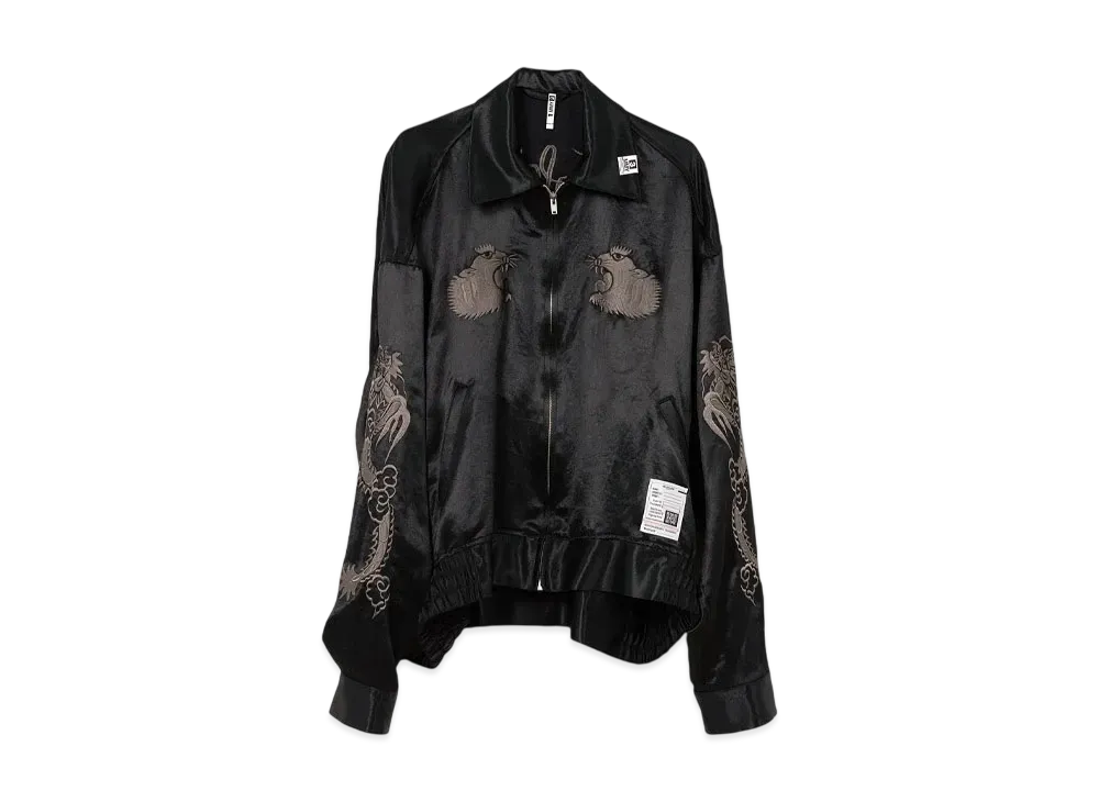 Maison MIHARA YASUHIRO Collared Souvenir Jacket "Black"