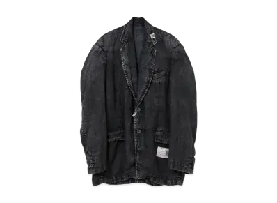 Maison MIHARA YASUHIRO Aged Linen Jacket "Black"