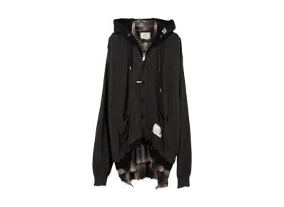 Maison MIHARA YASUHIRO Triple Layered Knit Cardigan "Black"