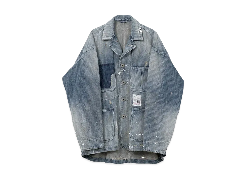 Maison MIHARA YASUHIRO Aged Chore Jacket "Indigo"