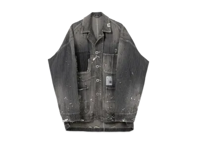 Maison MIHARA YASUHIRO Aged Chore Jacket "Black"