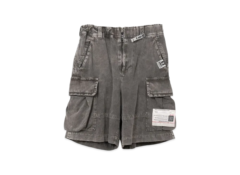 Maison MIHARA YASUHIRO Amateur Sewn Like Cargo Shorts "Light Gray"
