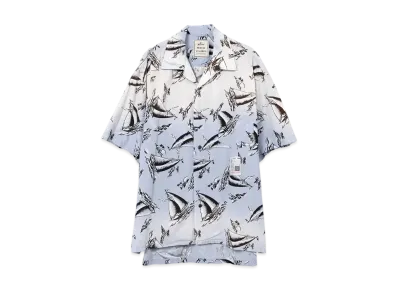 Maison MIHARA YASUHIRO Vintage Like Aloha Short-Sleeve Shirt "Light Blue"