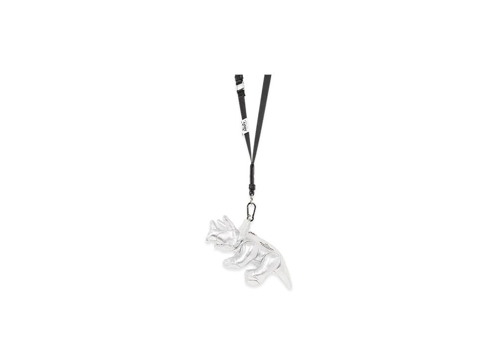 Maison MIHARA YASUHIRO "Dolls" Triceratops Mini Bag "Silver"