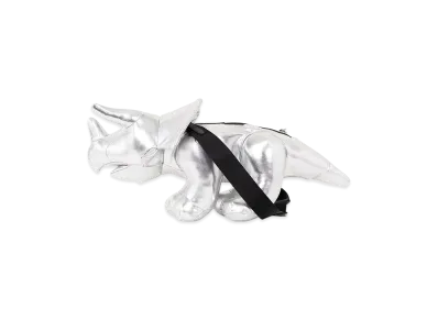 Maison MIHARA YASUHIRO "Dolls" Triceratops Shoulder Bag "Silver"