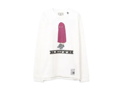 Maison MIHARA YASUHIRO KEITH Printed Long Sleeve Tee "White"