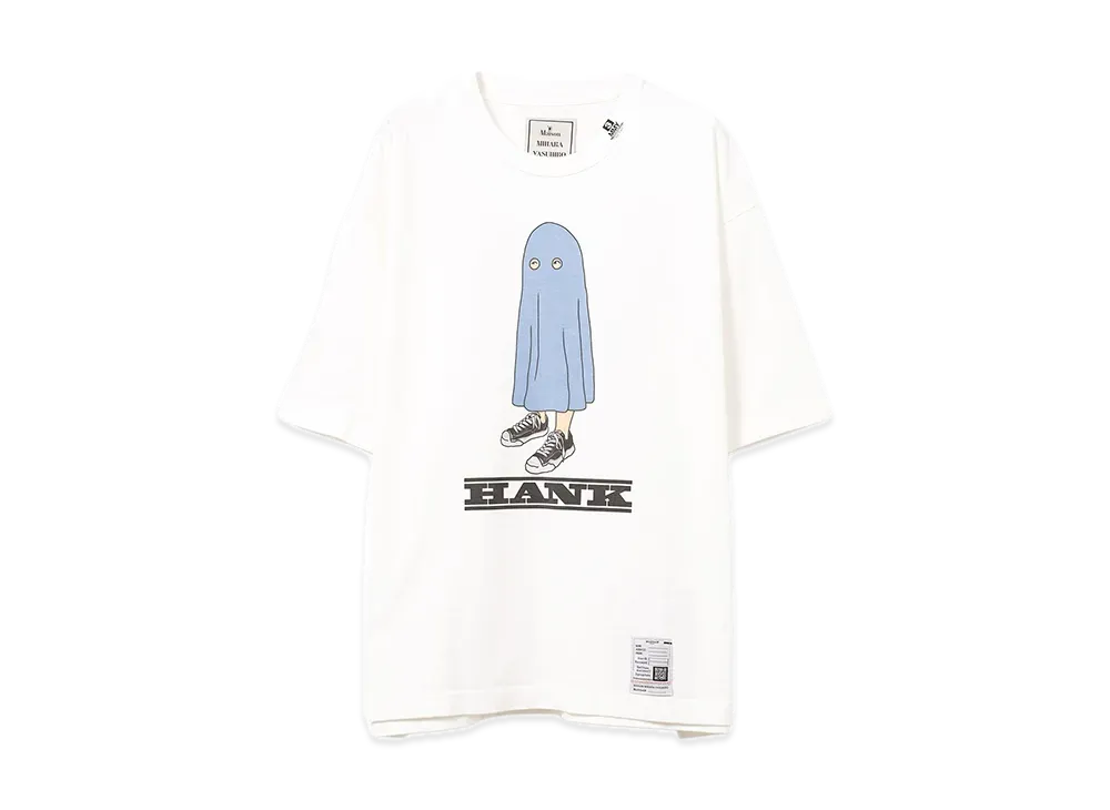 Maison MIHARA YASUHIRO HANK Printed Half Sleeve T-Shirt "White"