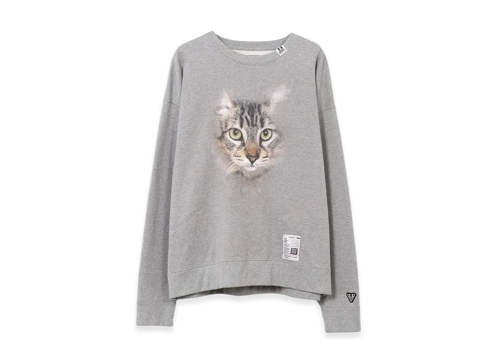 Maison MIHARA YASUHIRO Cat Printed Sweatshirt "Grey"