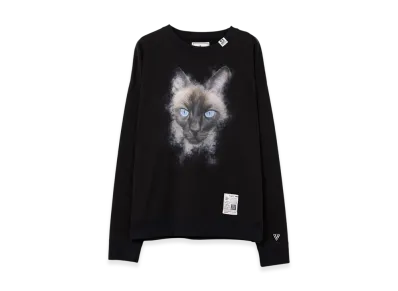 Maison MIHARA YASUHIRO Cat Printed Sweatshirt "Black"