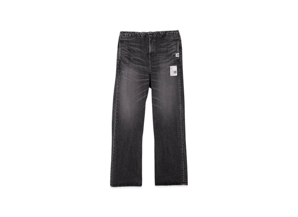 Maison MIHARA YASUHIRO Waist Hem Denim Pants "Black"