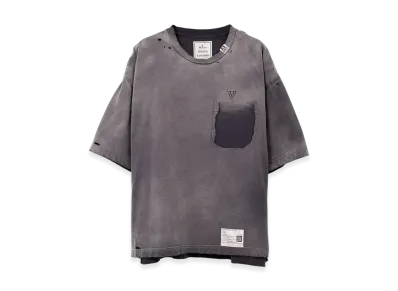 Maison MIHARA YASUHIRO Sun Faded Tee "Black"