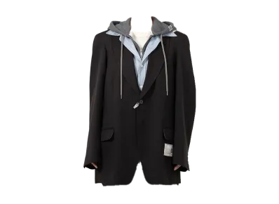Maison MIHARA YASUHIRO Triple Layered Jacket "Black"